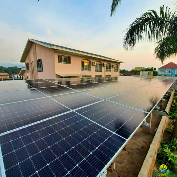 Energia jovem e ligações solares